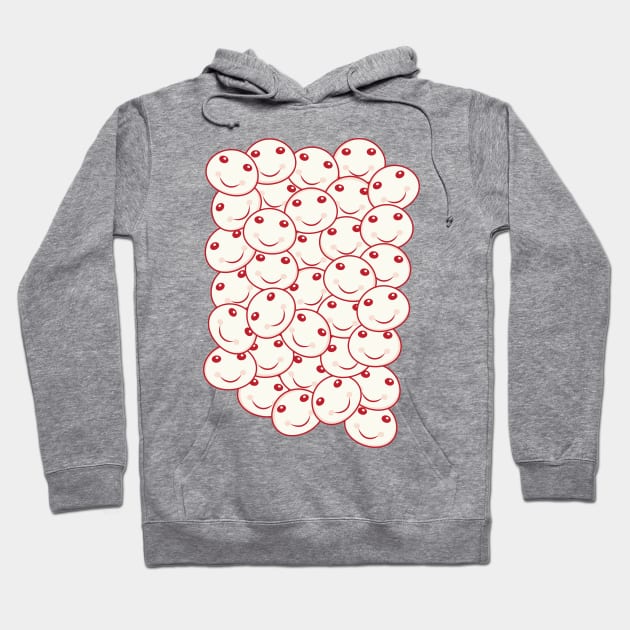 Pile of Smiley Emojis Hoodie by Liberty Art